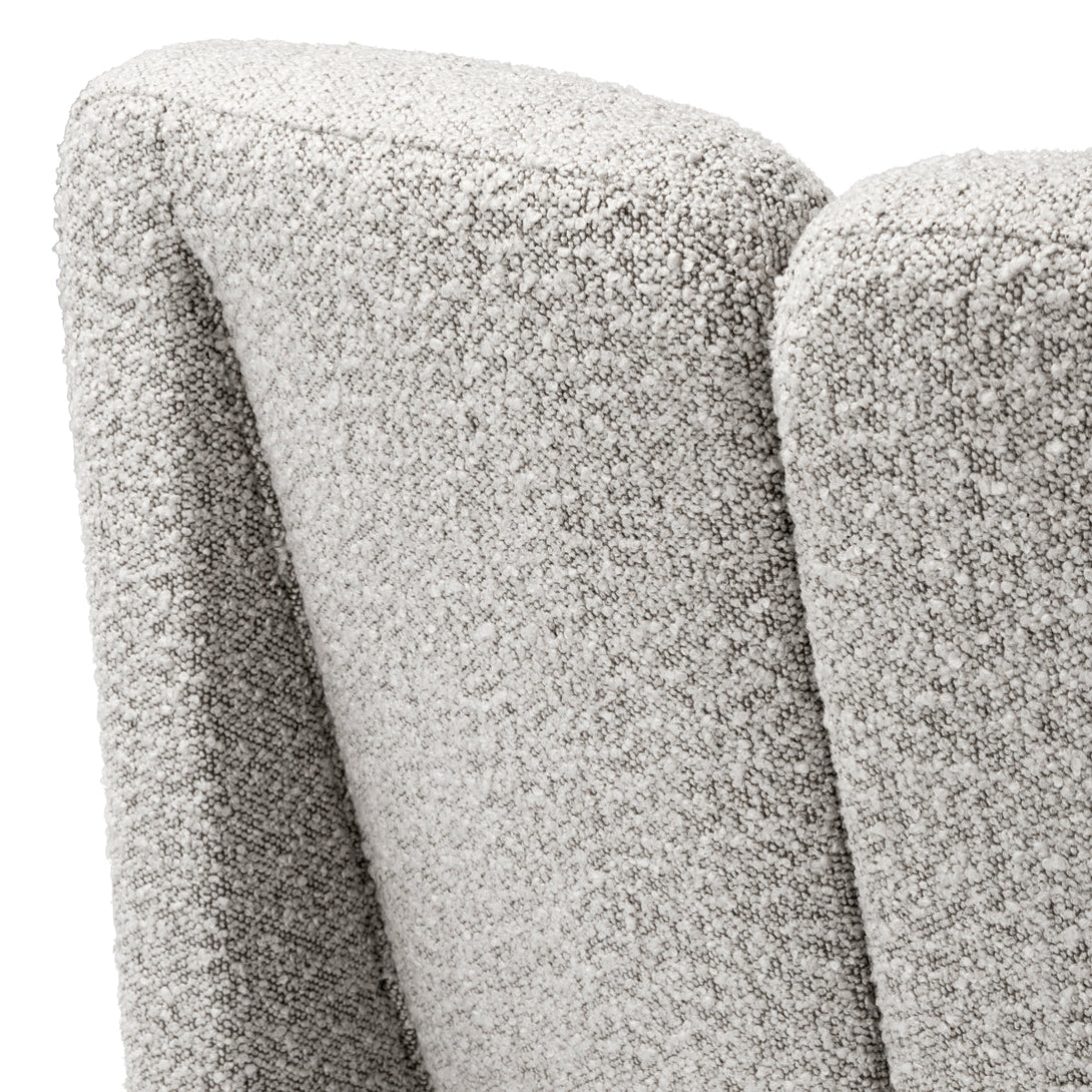 Chair Macintosh Boucl&Eacute; Grey Furniture Eichholtz