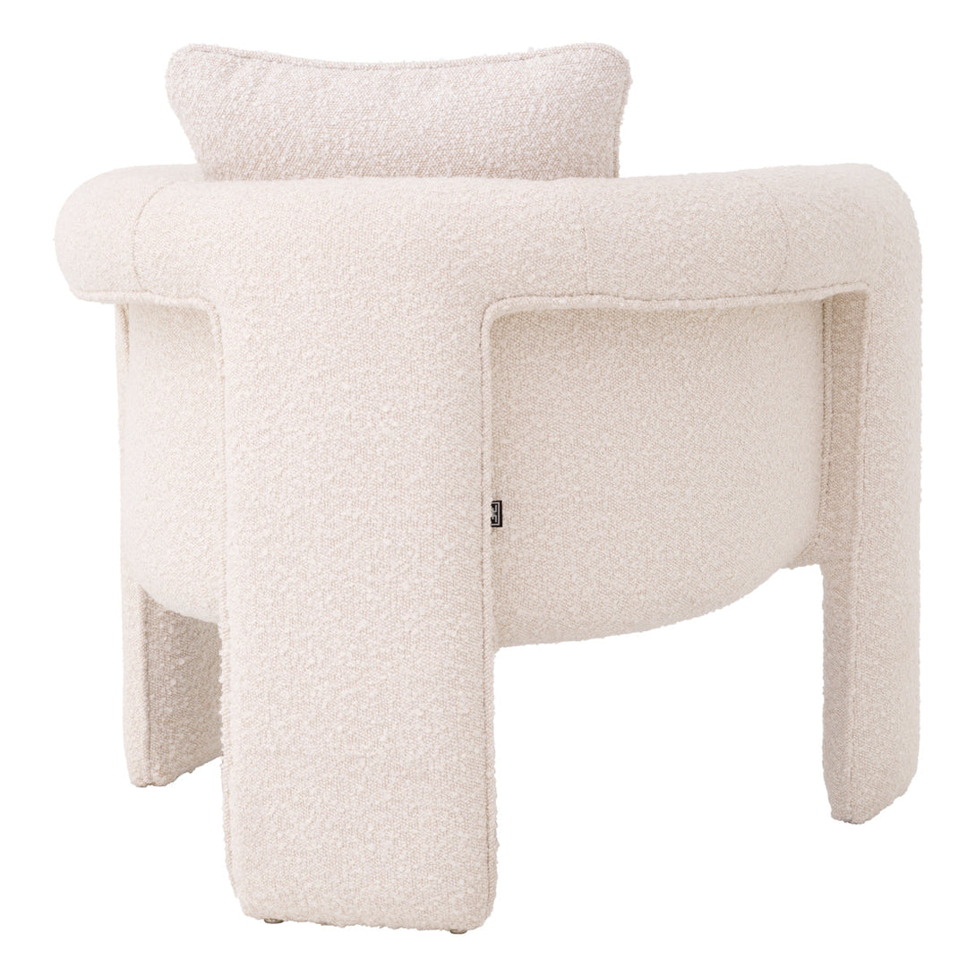 Chair Toto Boucl&Eacute; Cream Furniture Eichholtz