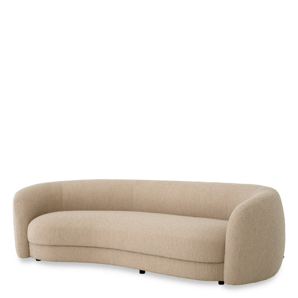 Sofa Blaine Boucl&Eacute; Sand Furniture Eichholtz
