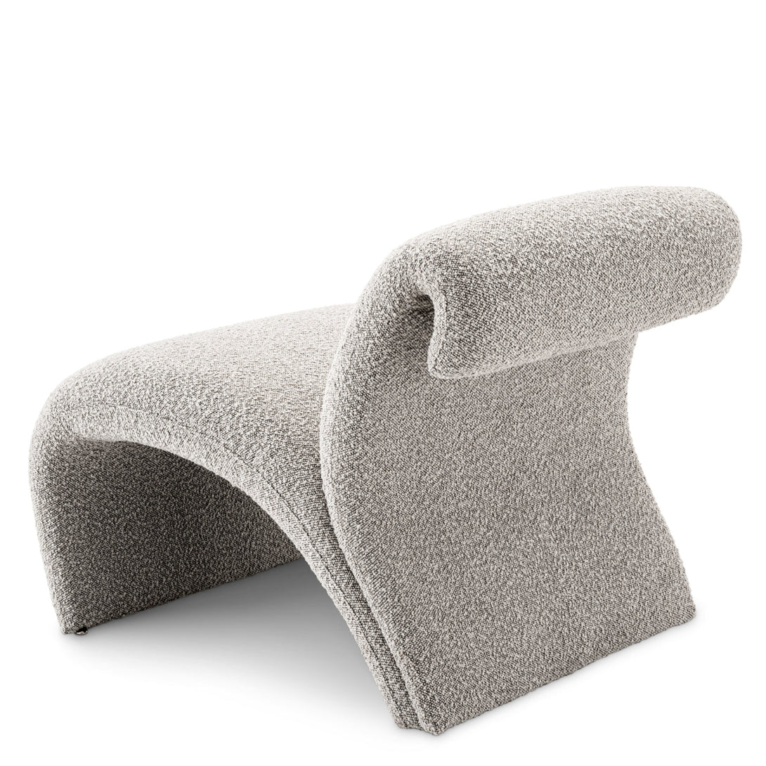 Chair Vignola Boucl&Eacute; Grey Furniture Eichholtz
