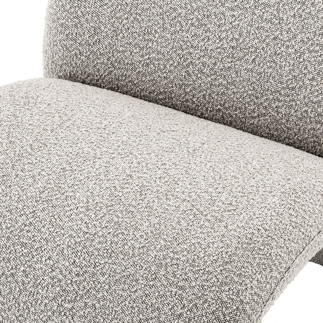 Chair Vignola Boucl&Eacute; Grey Furniture Eichholtz