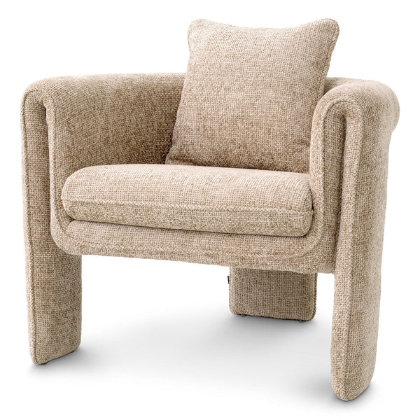 Chair Toto Lyssa Sand Furniture Eichholtz