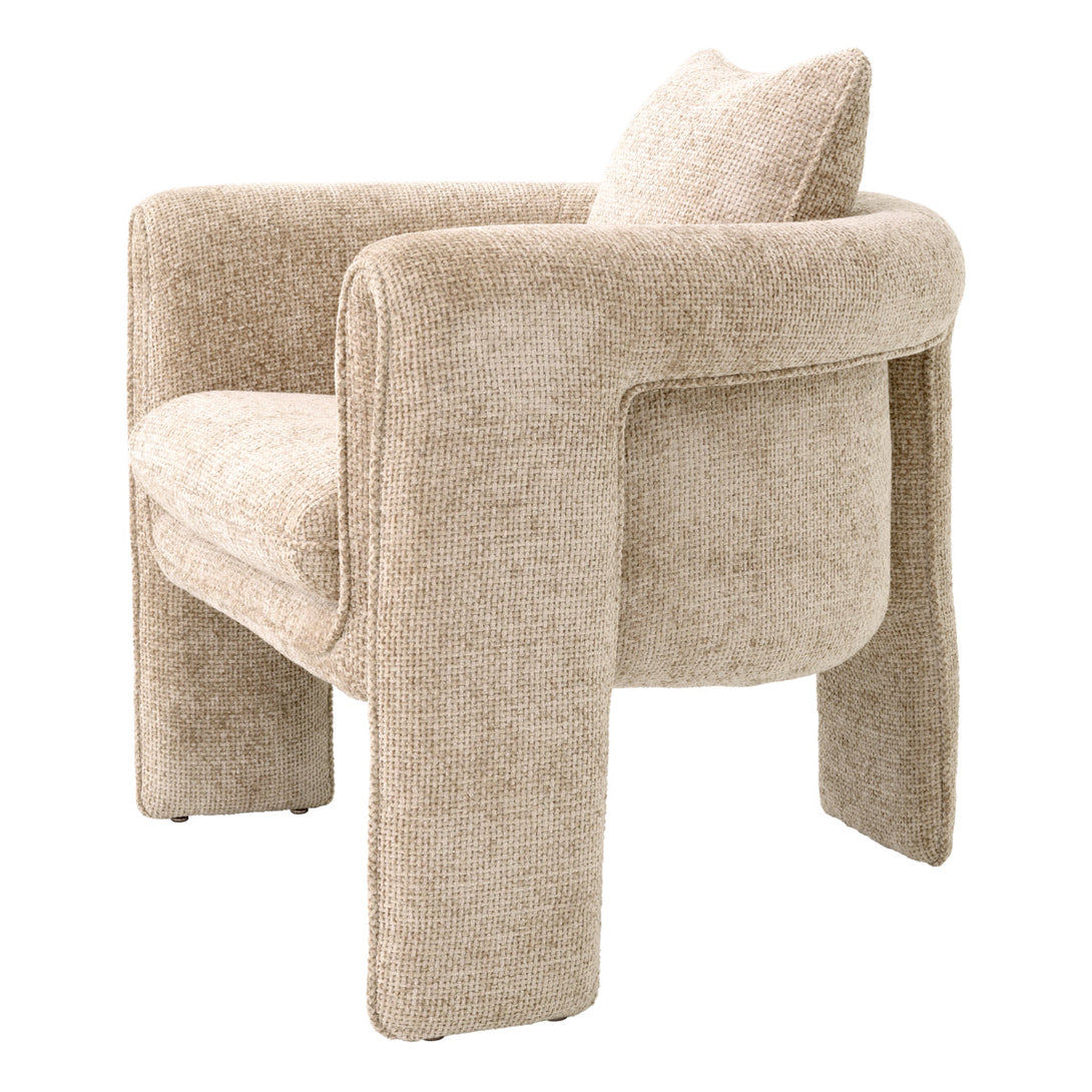 Chair Toto Lyssa Sand Furniture Eichholtz