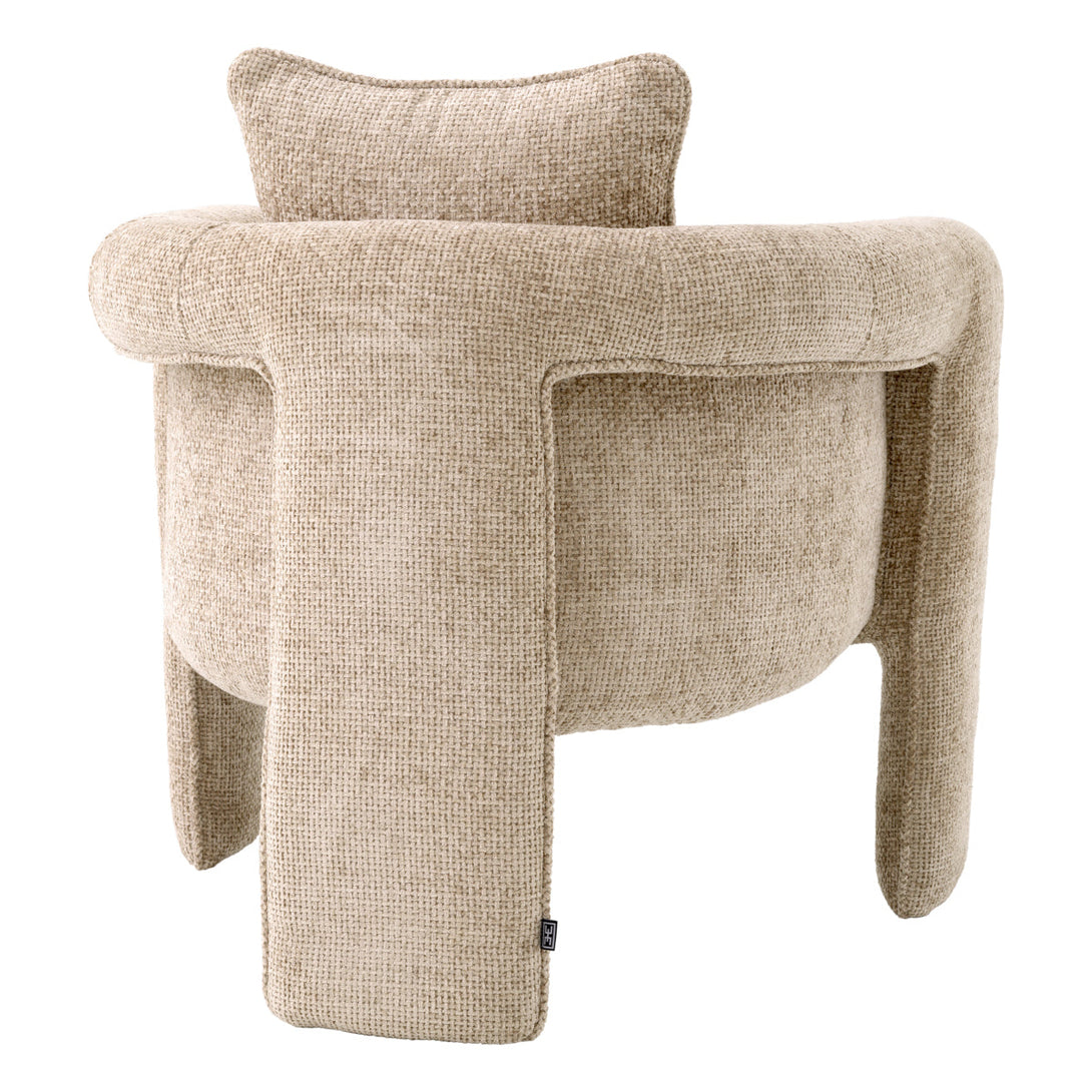 Chair Toto Lyssa Sand Furniture Eichholtz