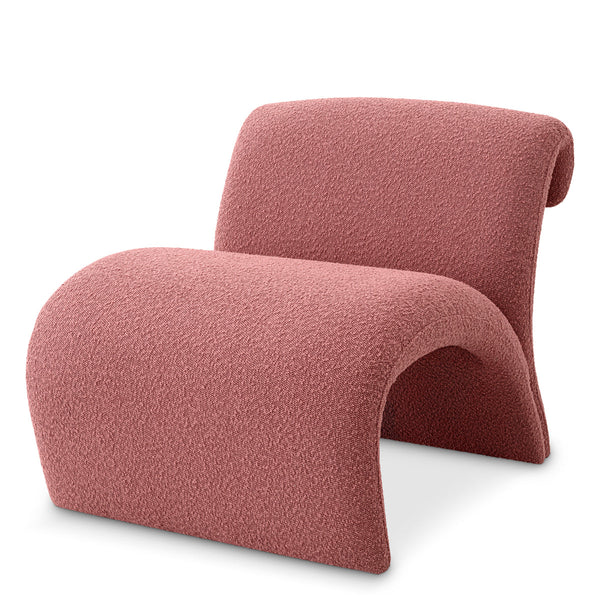 Chair Vignola Boucl&Eacute; Rose Furniture Eichholtz
