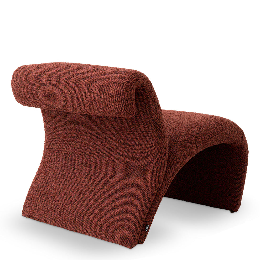 Chair Vignola Boucl&Eacute; Rouge Furniture Eichholtz