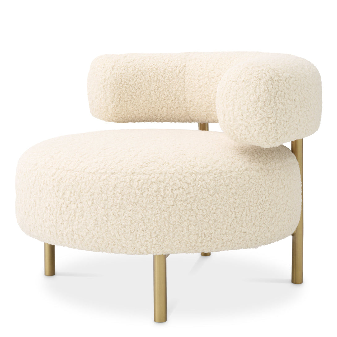 Chair Thompson Faux Shearling Furniture Eichholtz