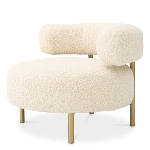 Chair Thompson Faux Shearling Furniture Eichholtz