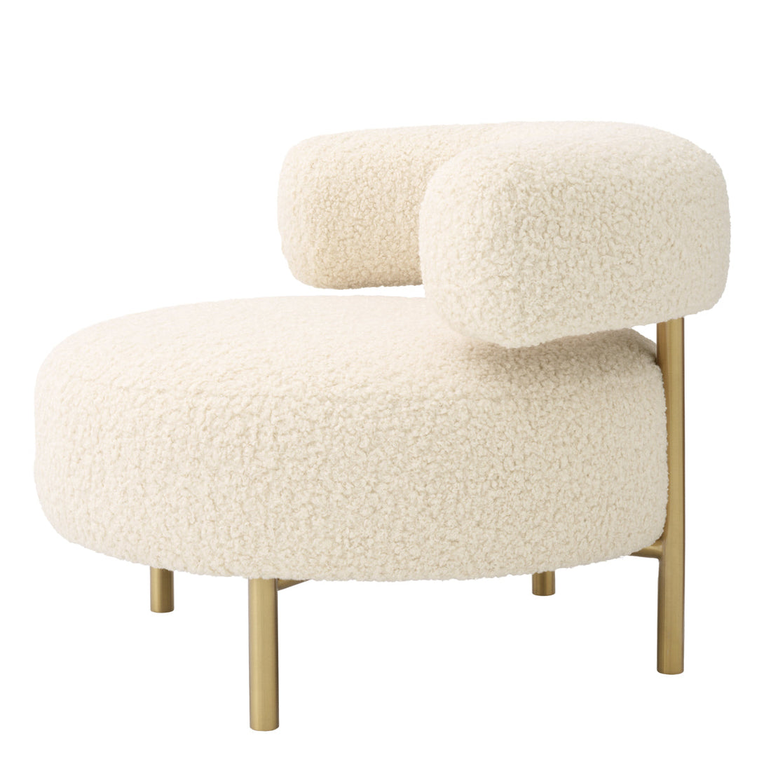 Chair Thompson Faux Shearling Furniture Eichholtz