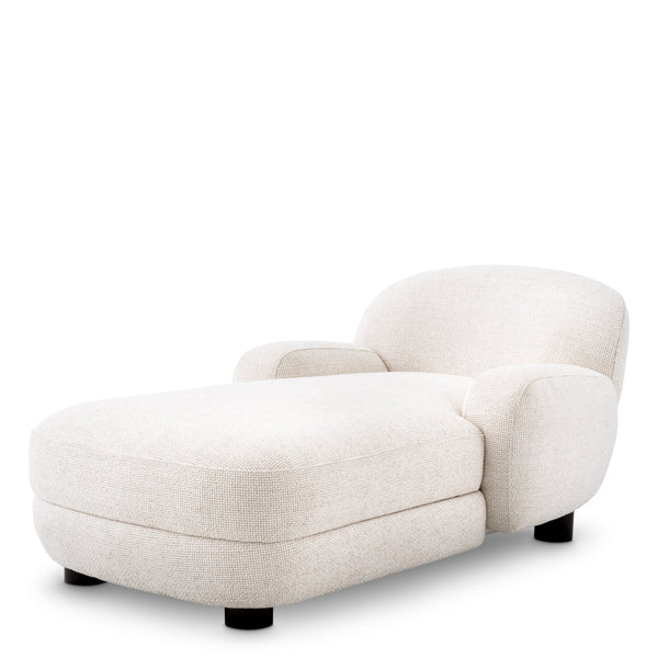 Chaise Longue Udine Lyssa Off-White Furniture Eichholtz