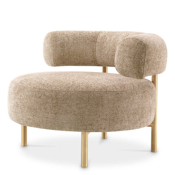 Chair Thompson Lyssa Sand Furniture Eichholtz