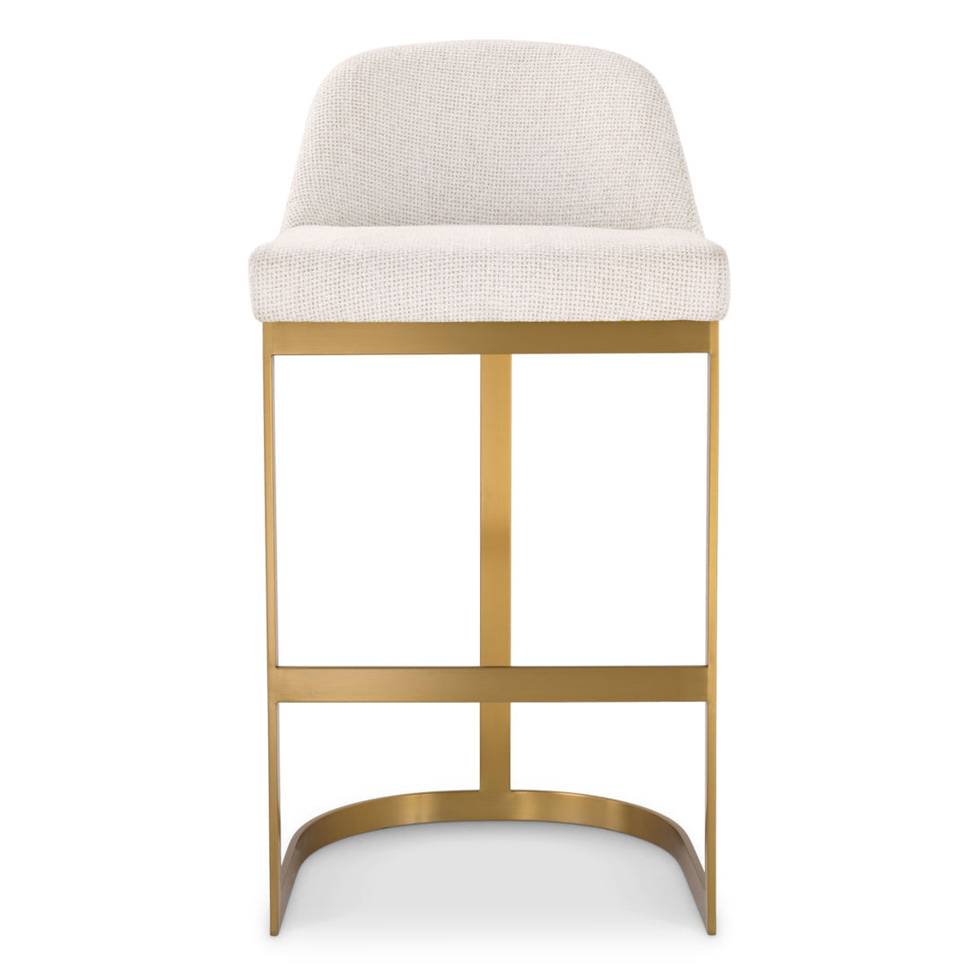 Bar Stool Condos Lyssa Off-White Furniture Eichholtz