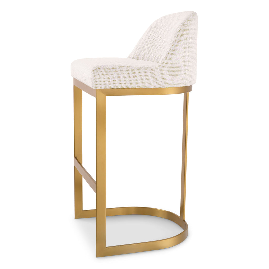 Bar Stool Condos Lyssa Off-White Furniture Eichholtz