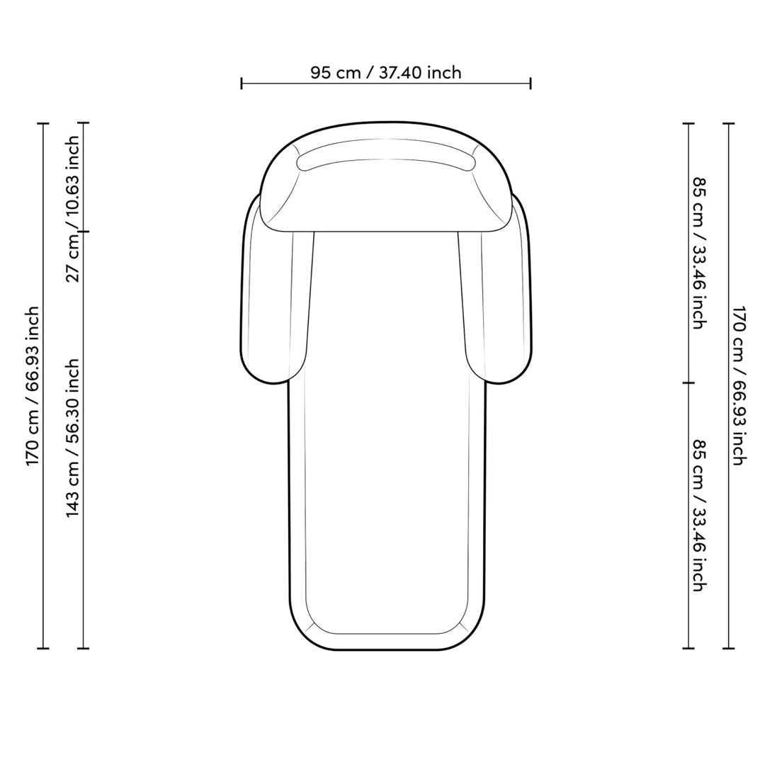Chaise Longue Udine Lyssa Sand Furniture Eichholtz