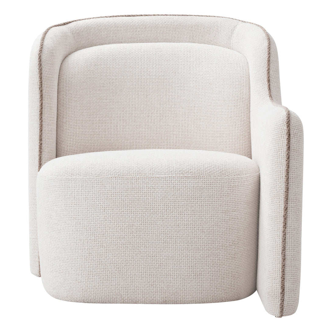 Chair Barrier Right Lyssa Off-White Furniture Eichholtz