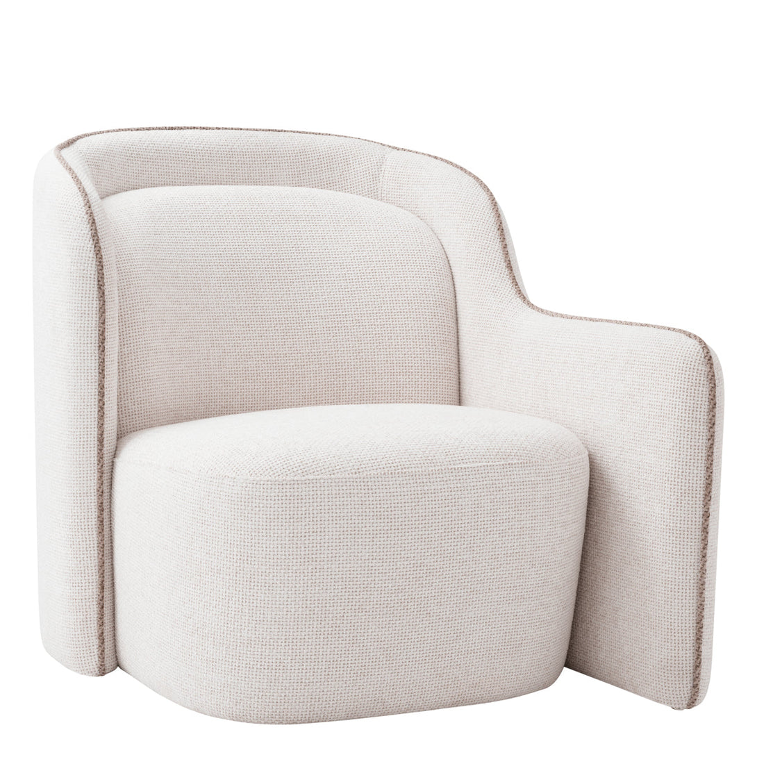 Chair Barrier Right Lyssa Off-White Furniture Eichholtz