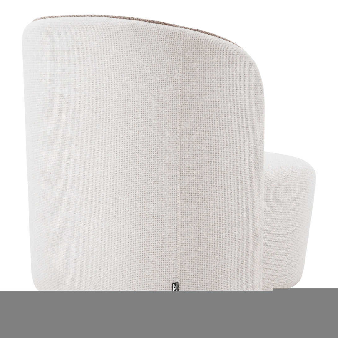 Chair Barrier Right Lyssa Off-White Furniture Eichholtz