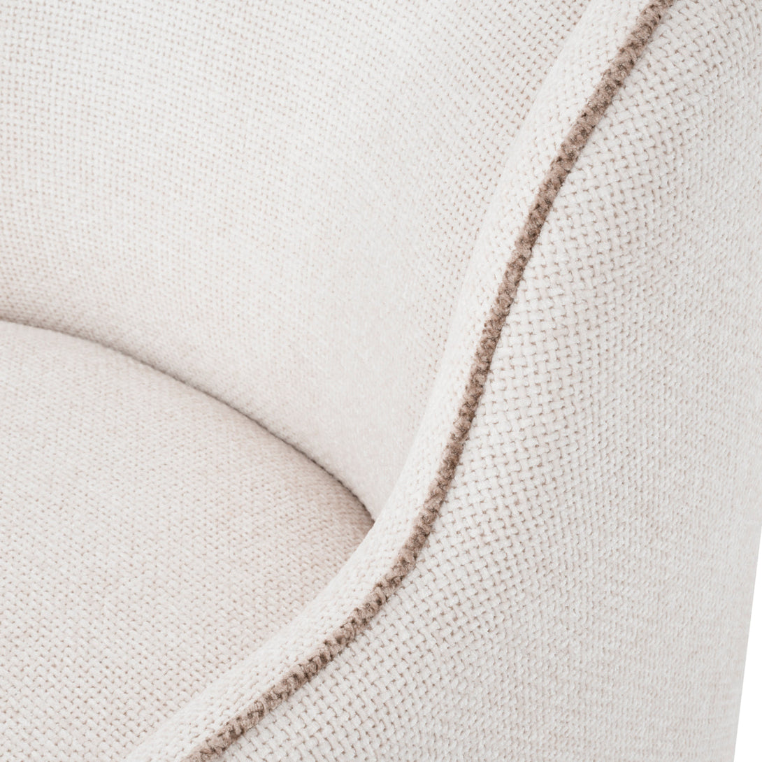 Chair Barrier Right Lyssa Off-White Furniture Eichholtz