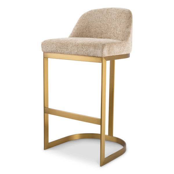 Bar Stool Condos Lyssa Sand Furniture Eichholtz