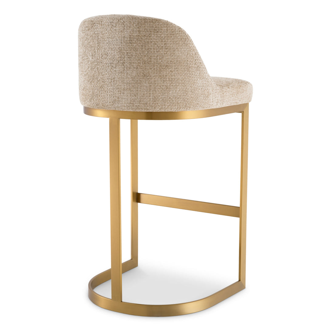 Bar Stool Condos Lyssa Sand Furniture Eichholtz