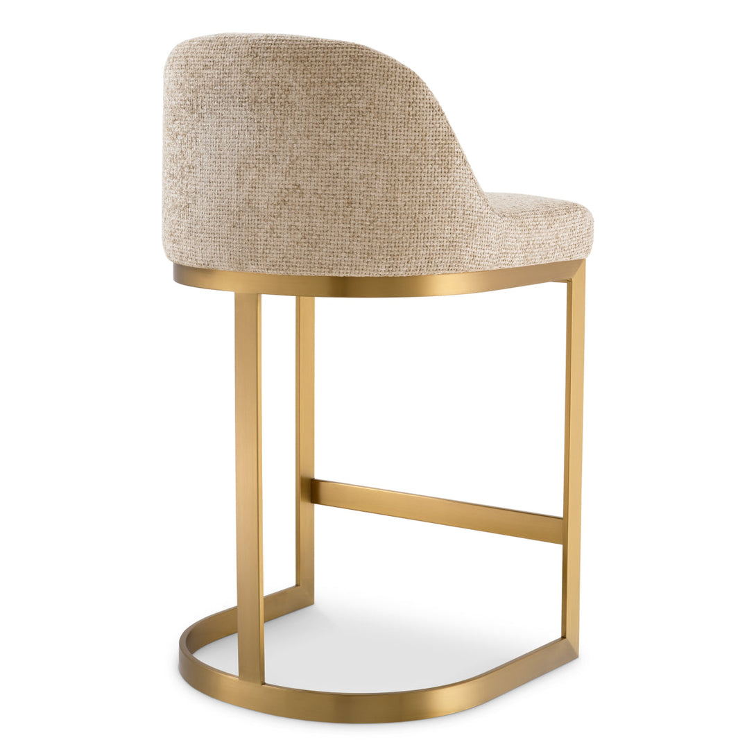 Counter Stool Condos Lyssa Sand Furniture Eichholtz