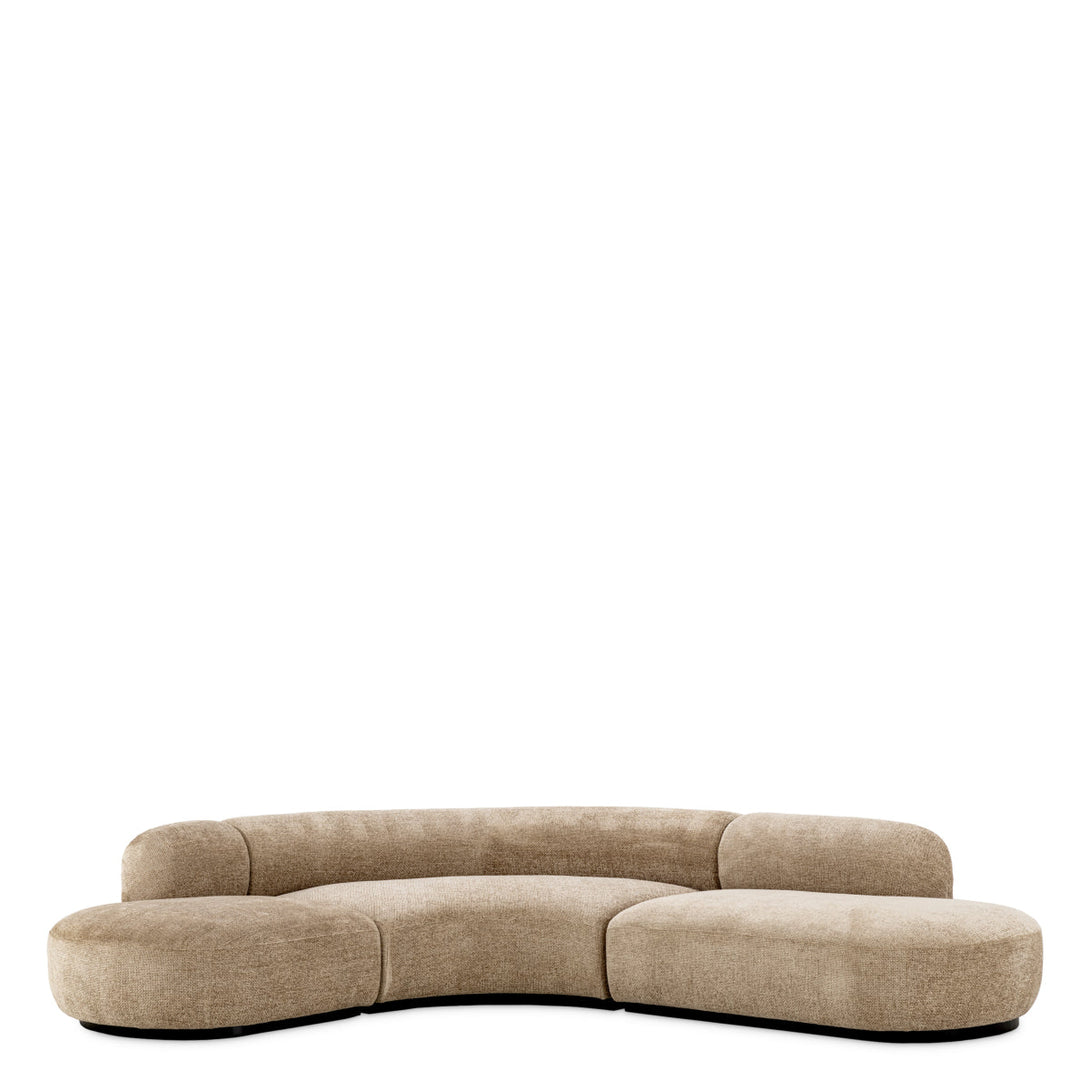 Sofa Björn L Lyssa Sand Furniture Eichholtz