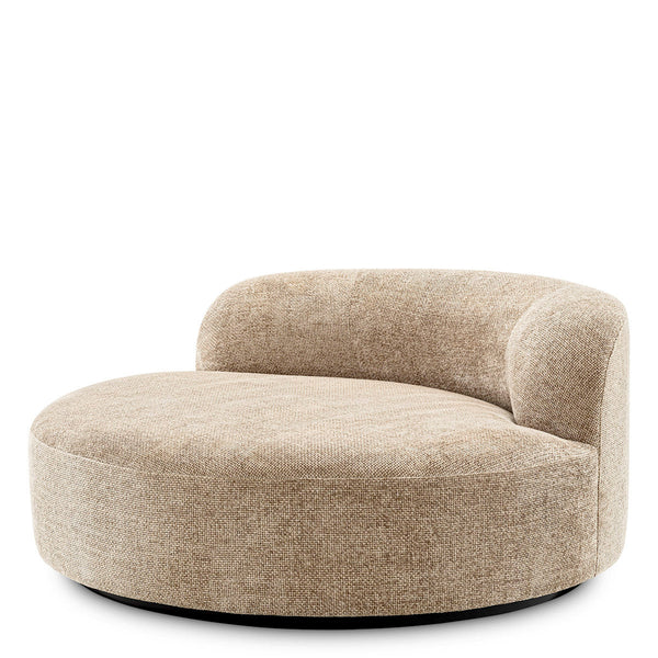 Sofa Björn Round Lyssa Sand Furniture Eichholtz