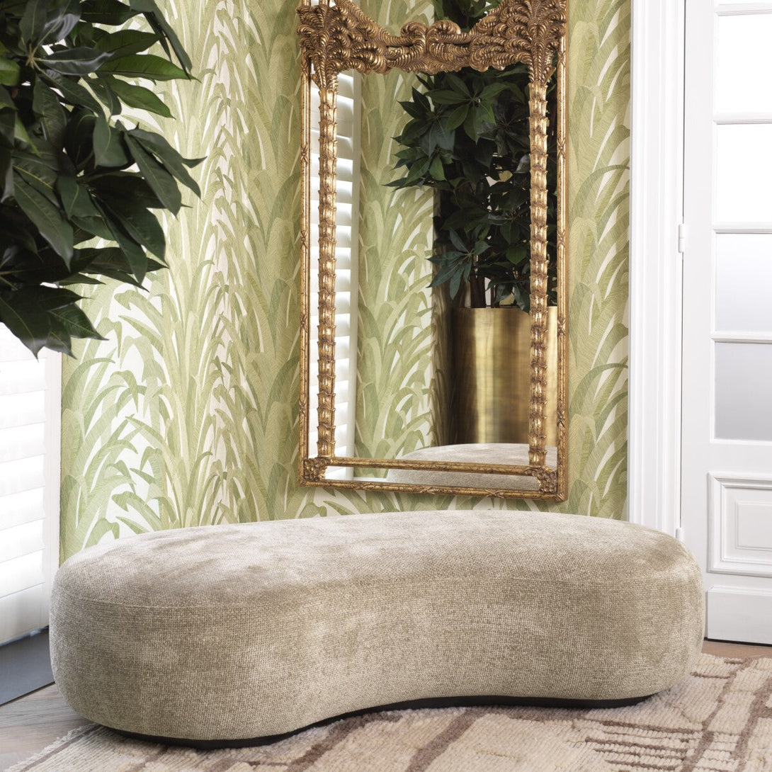 Bench Björn Lyssa Sand Furniture Eichholtz