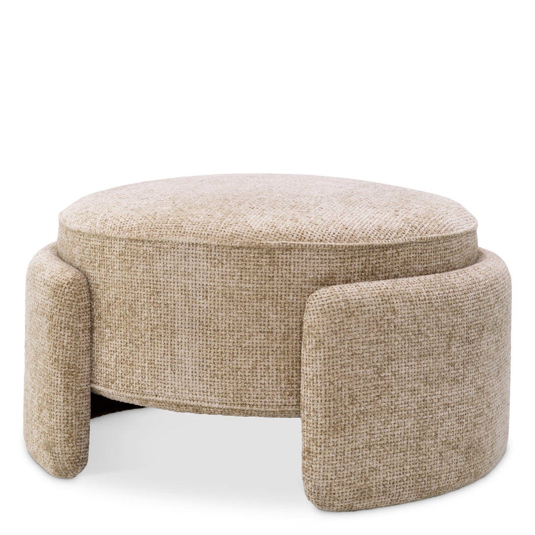 Stool Ortega Lyssa Sand Furniture Eichholtz