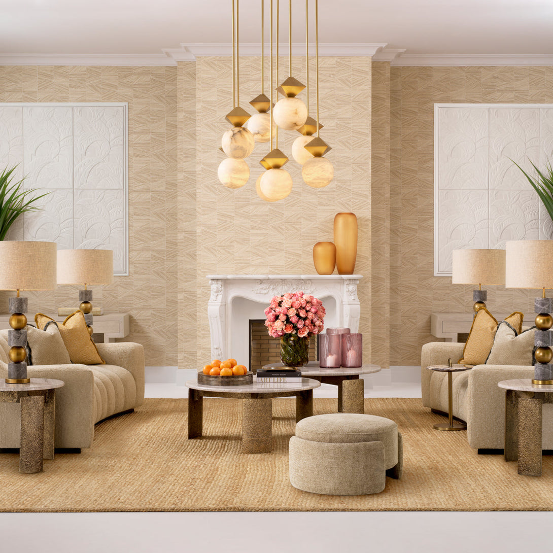 Stool Ortega Lyssa Sand Furniture Eichholtz