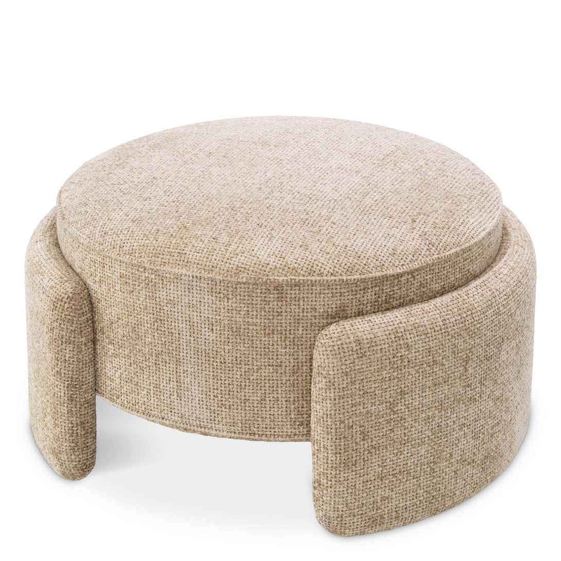 Stool Ortega Lyssa Sand Furniture Eichholtz