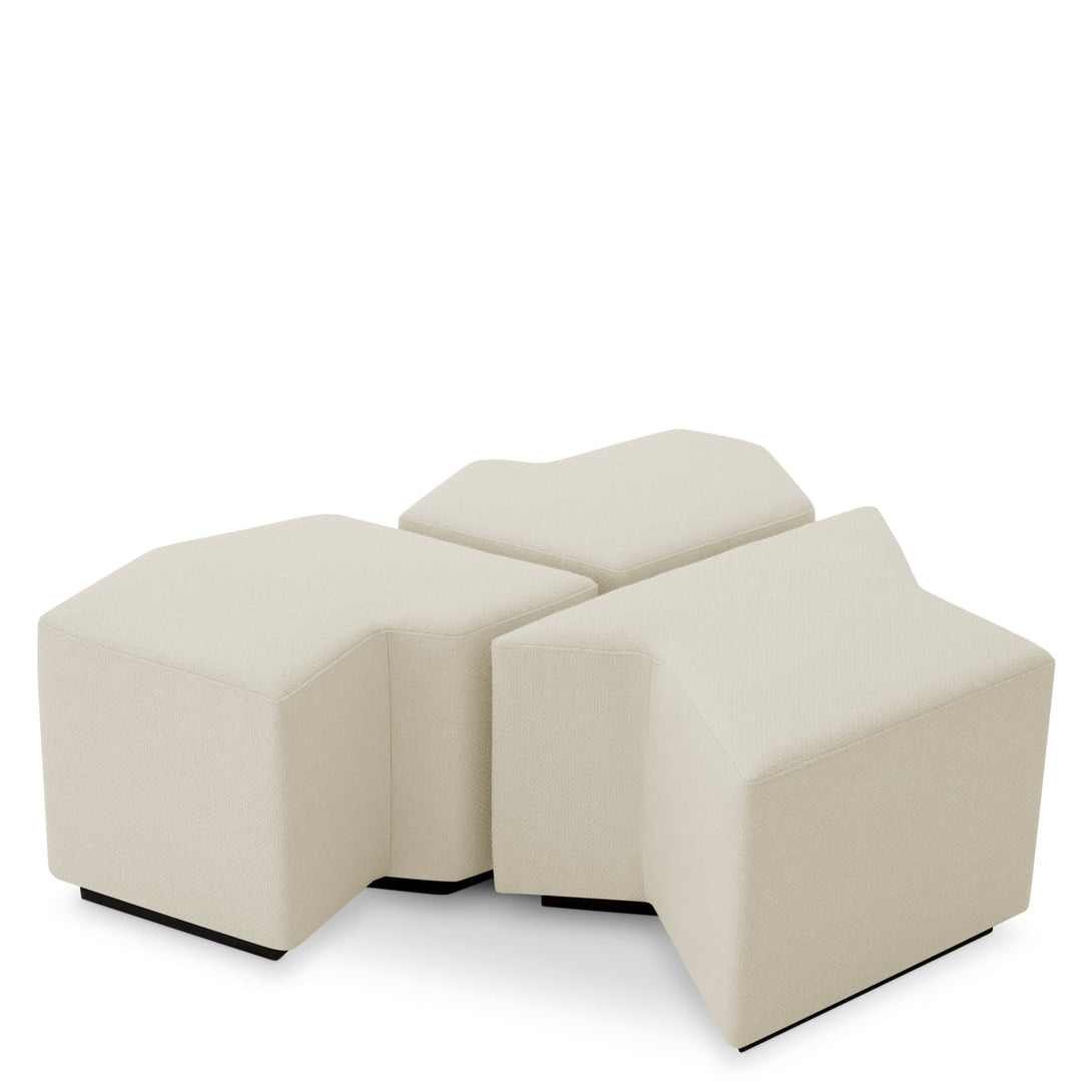 Stool Filbert set of 3 Furniture Eichholtz