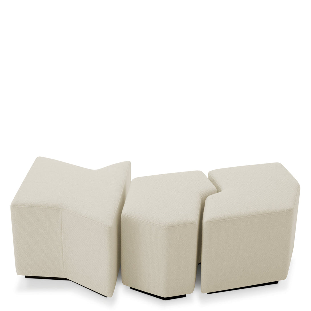 Stool Filbert set of 3 Furniture Eichholtz