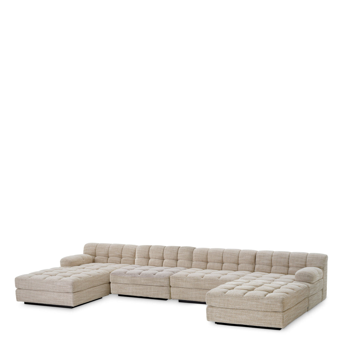 Modular Sofa Dean - Middle Skyward Sand Furniture Eichholtz