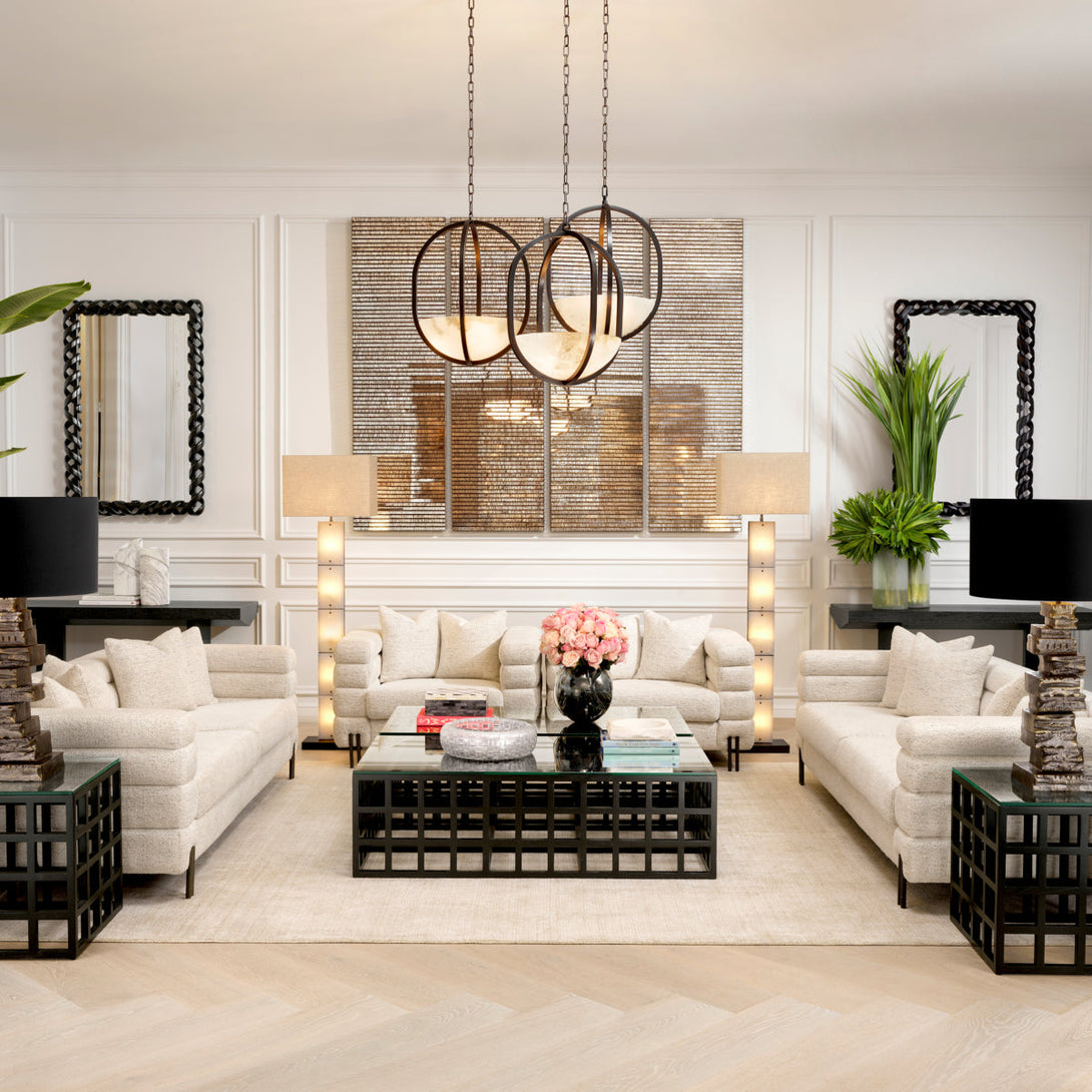 Chair York Seashell Off-White Furniture Eichholtz