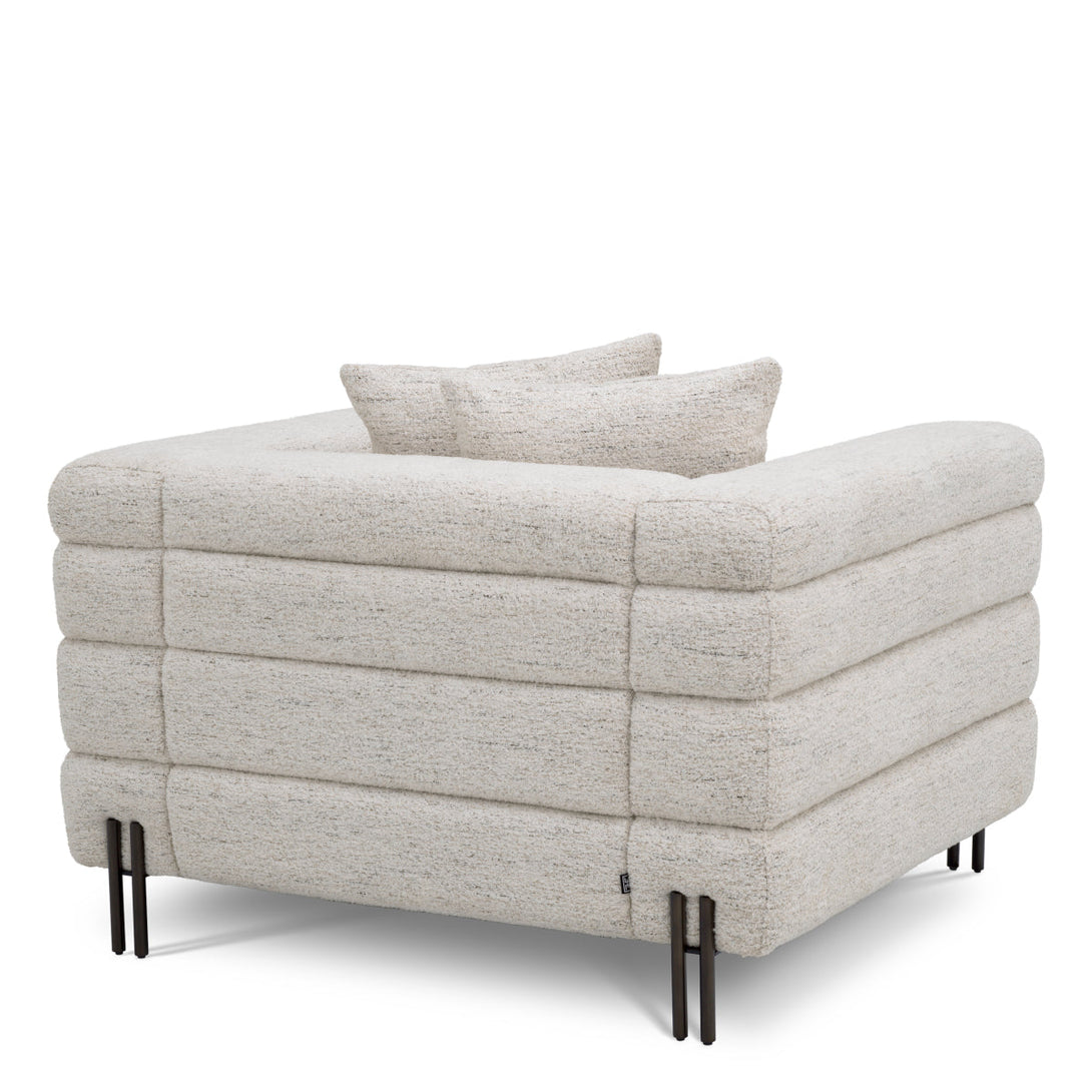 Chair York Seashell Off-White Furniture Eichholtz