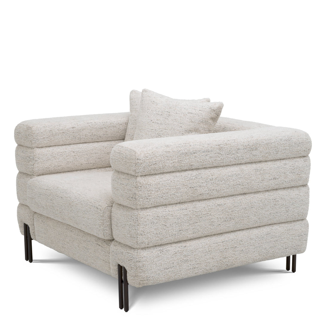 Chair York Seashell Off-White Furniture Eichholtz