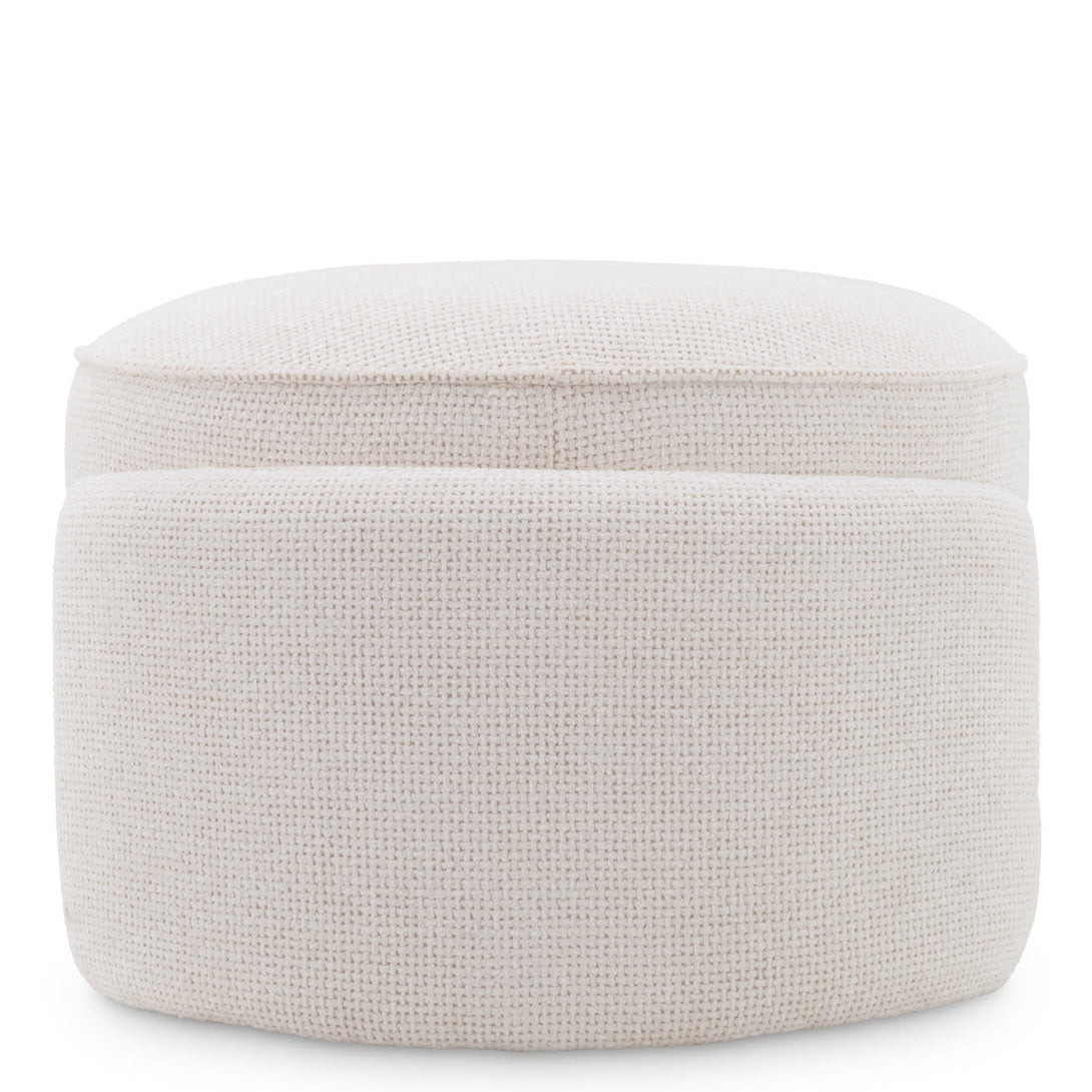 Stool Ortega Lyssa Off-White Furniture Eichholtz