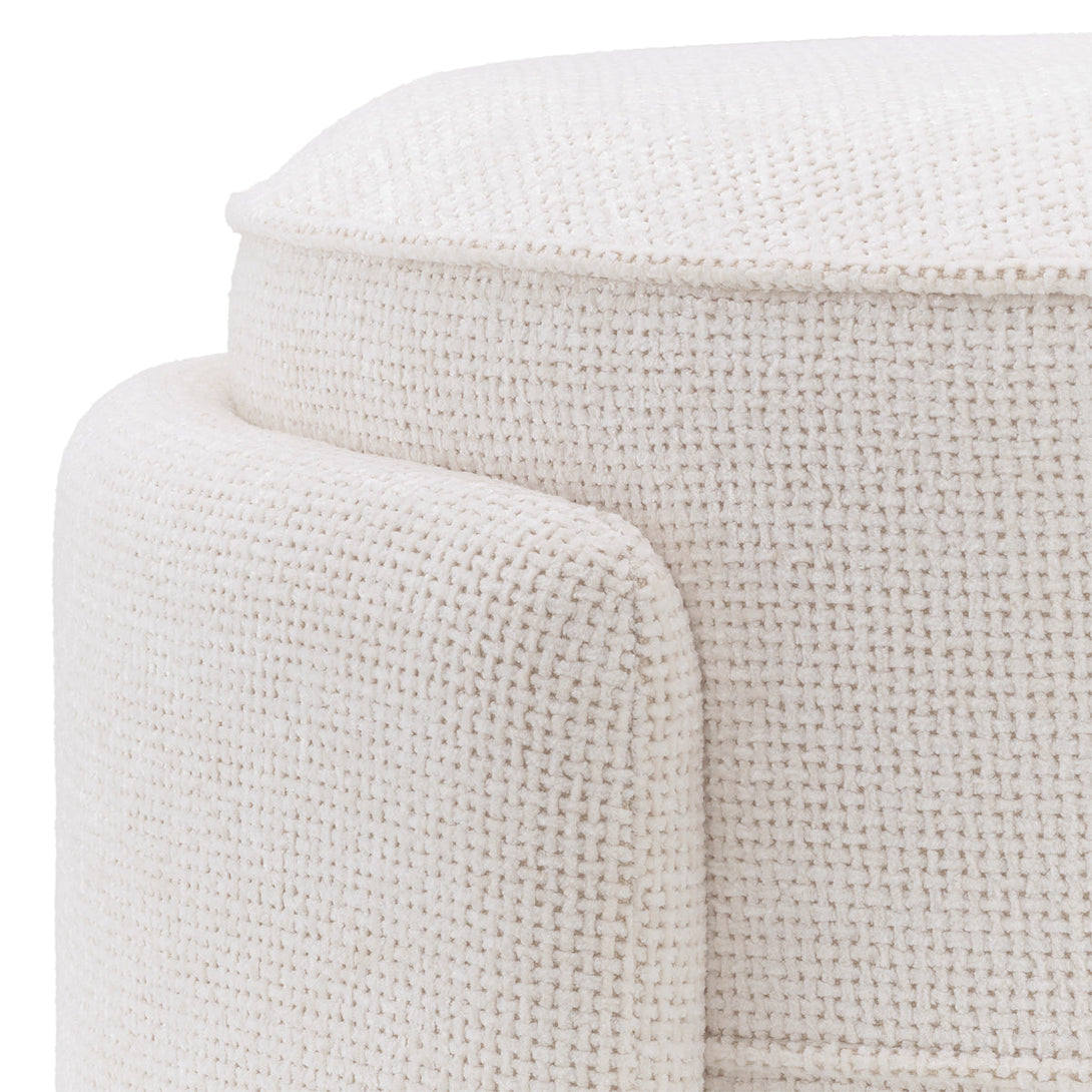Stool Ortega Lyssa Off-White Furniture Eichholtz