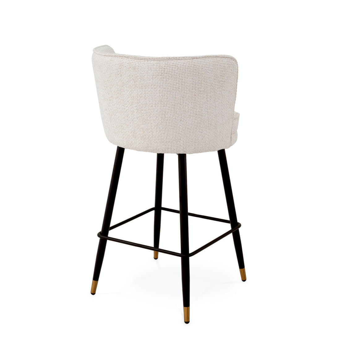 Counter Stool Grenada Lyssa Off-White Furniture Eichholtz