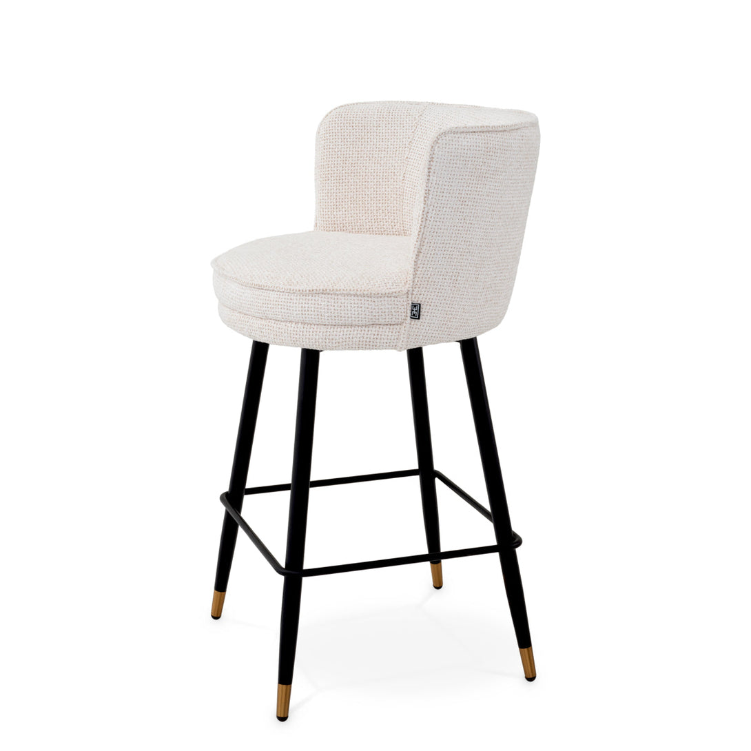 Counter Stool Grenada Lyssa Off-White Furniture Eichholtz