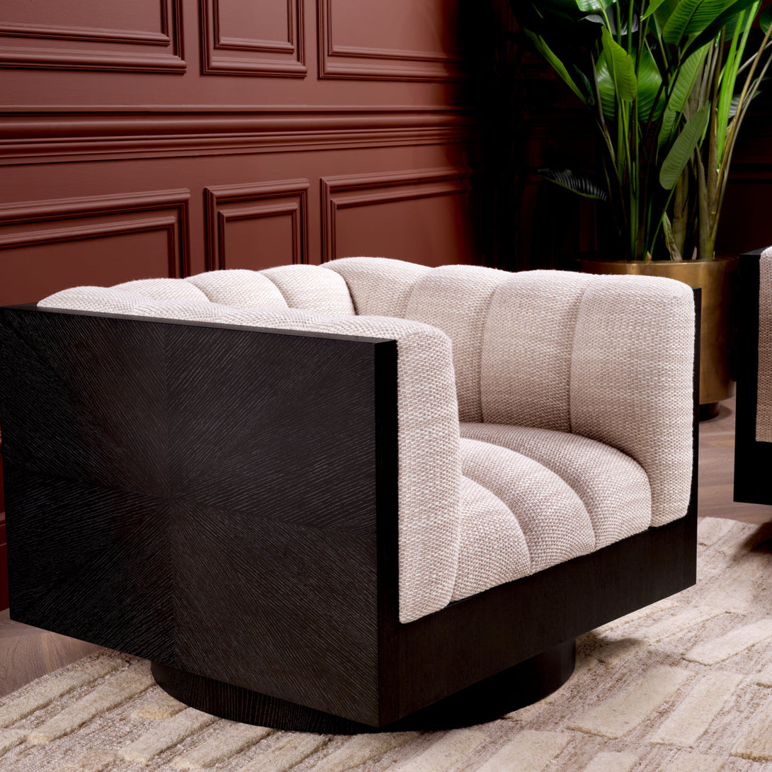 Swivel Chair Davide Furniture Eichholtz