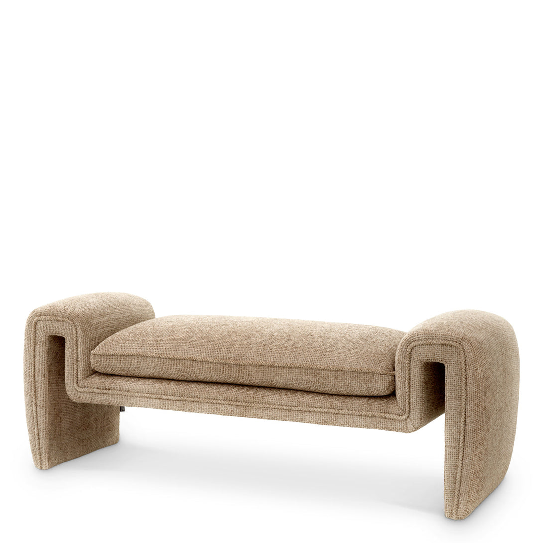 Bench Tondo S Lyssa Sand Furniture Eichholtz