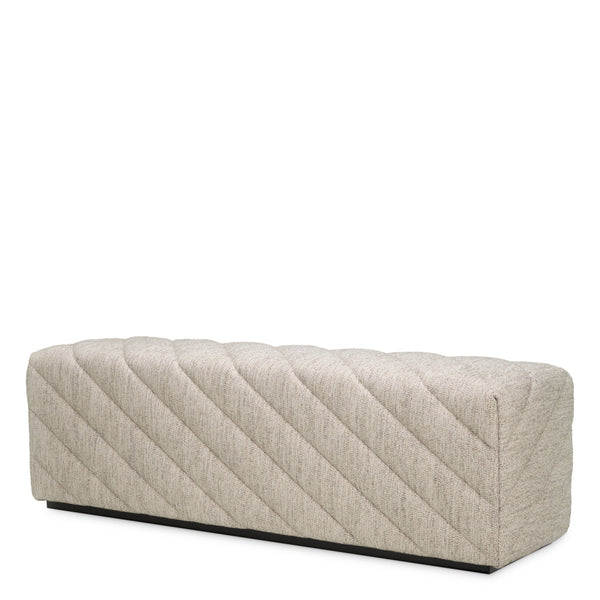 Bench Avellino Splendor Light Grey Furniture Eichholtz