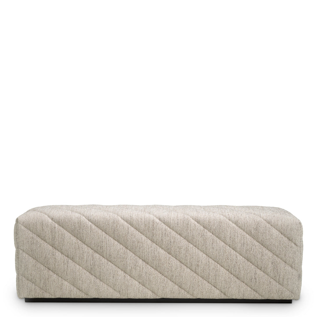 Bench Avellino Splendor Light Grey Furniture Eichholtz