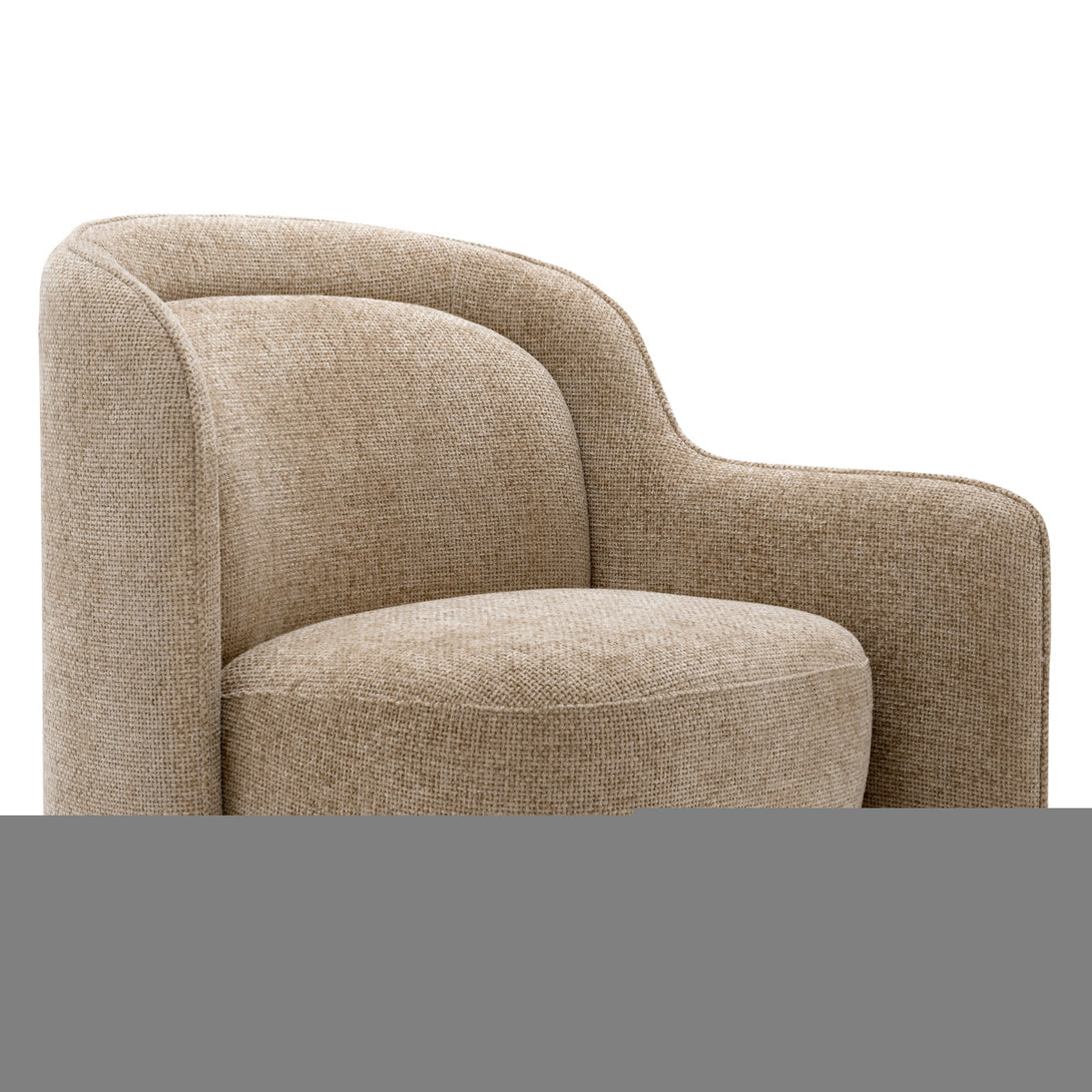 Chair Barrier Right Lyssa Sand Furniture Eichholtz