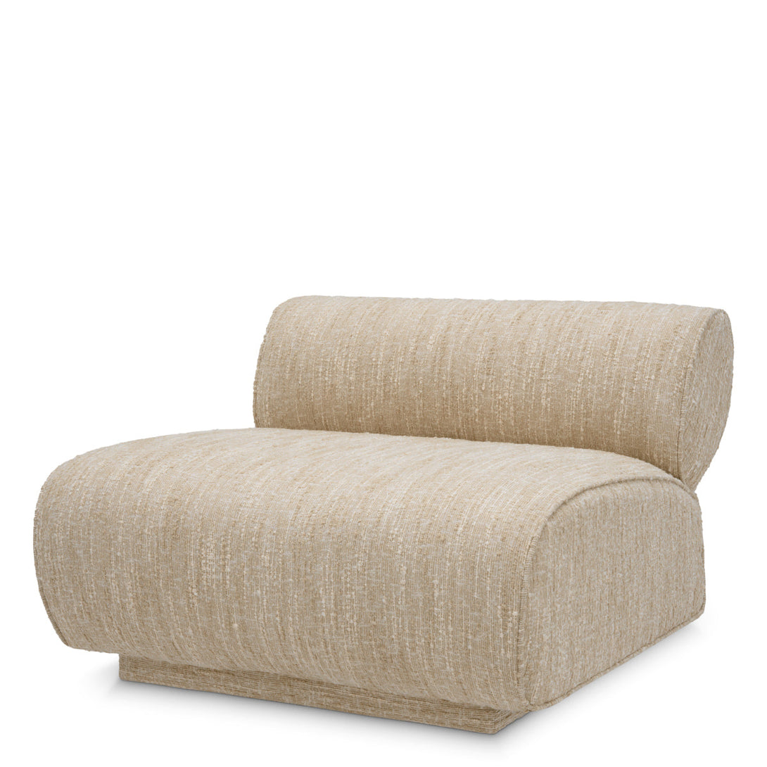 Chair Urbano Boucl&Eacute; Sonata Cream Furniture Eichholtz