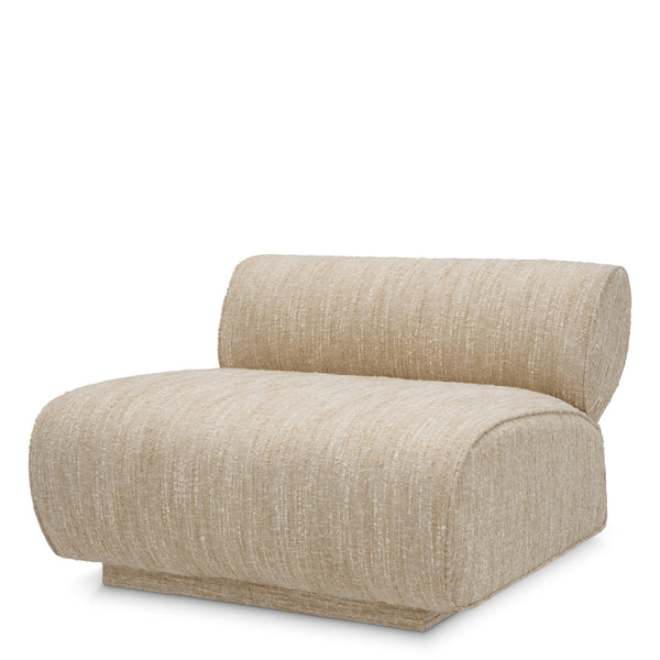 Chair Urbano Boucl&Eacute; Sonata Cream Furniture Eichholtz