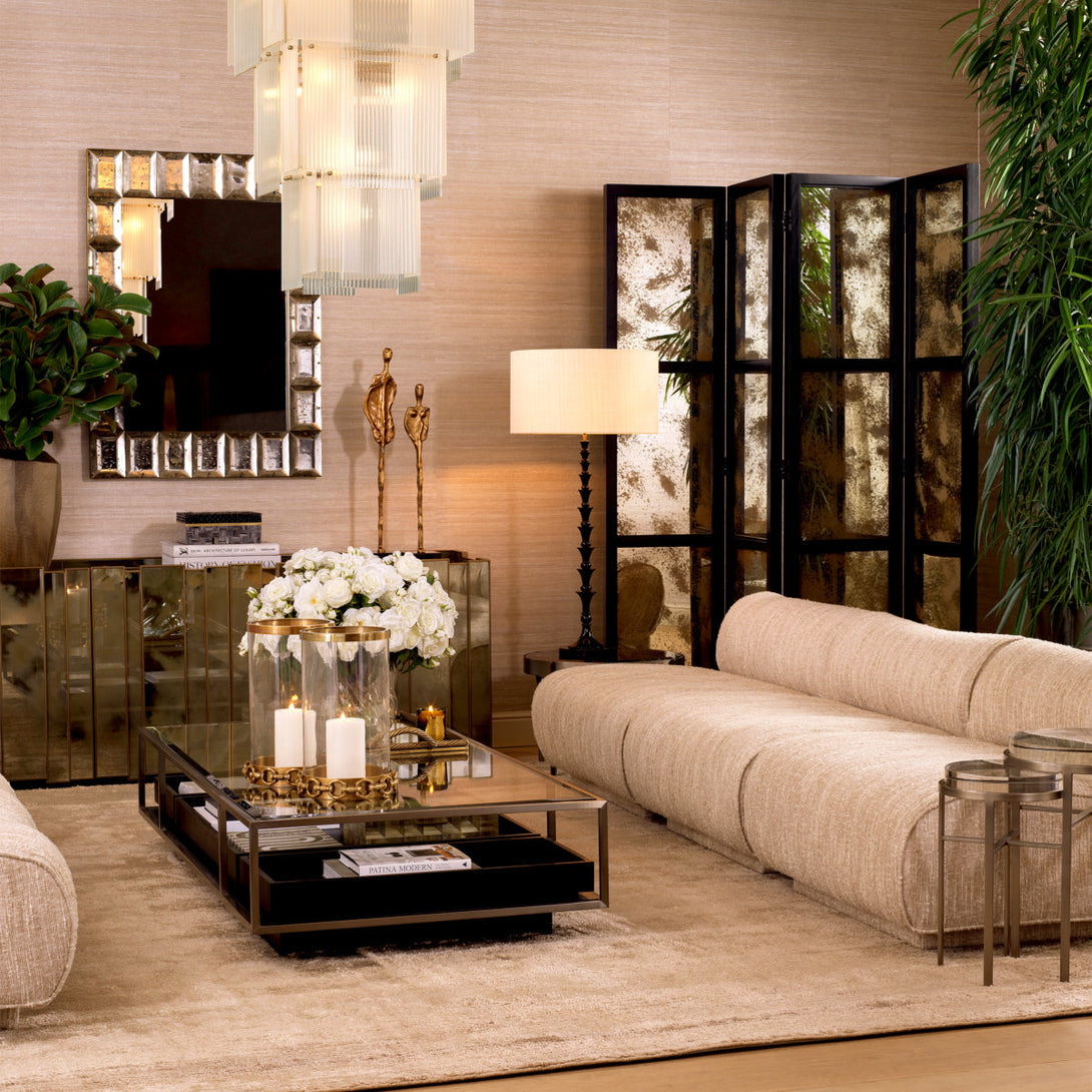 Chair Urbano Boucl&Eacute; Sonata Cream Furniture Eichholtz