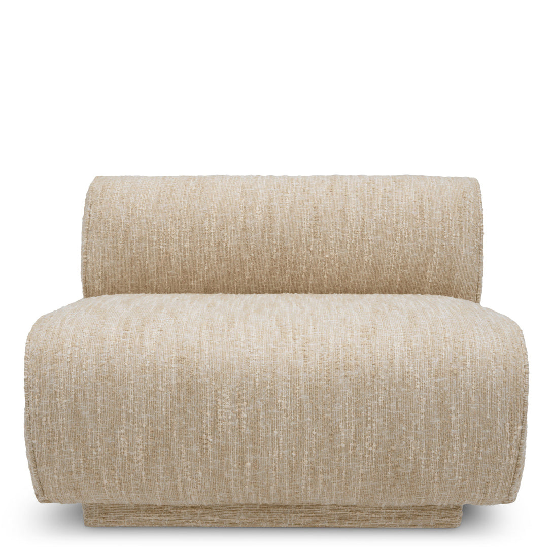 Chair Urbano Boucl&Eacute; Sonata Cream Furniture Eichholtz